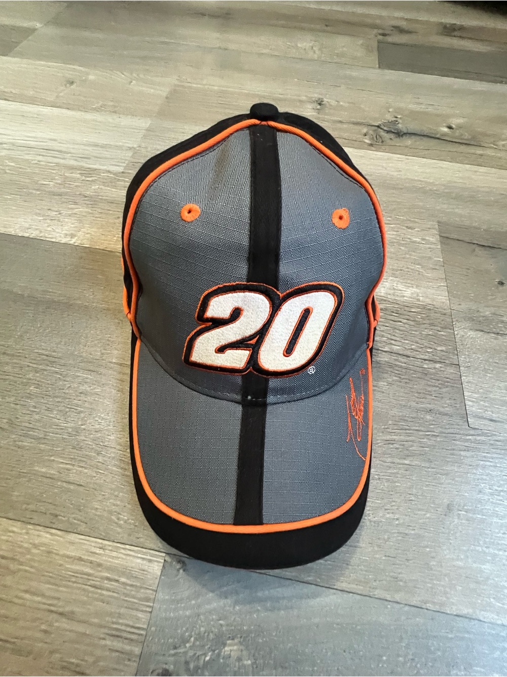Vintage Tony Stewart 20 Chase Authentics Hat NASCAR Joe Gibbs Racing Strapback